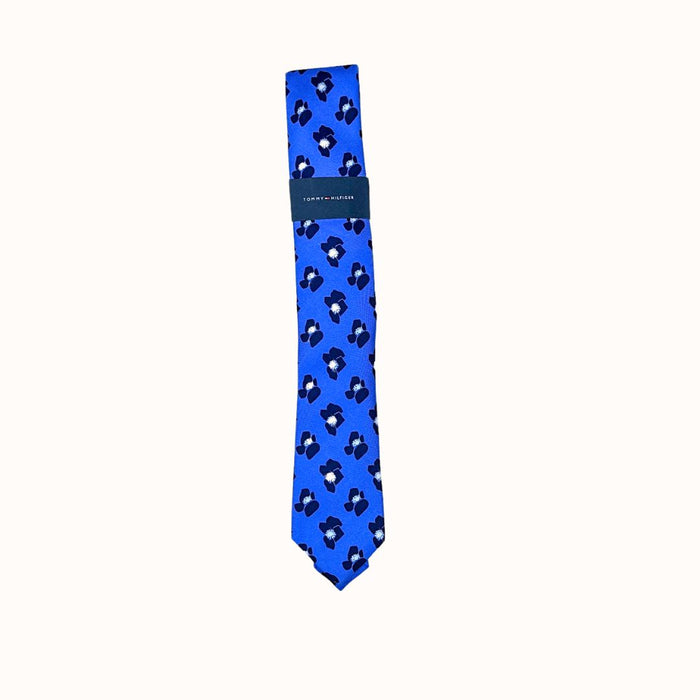 Tommy Hilfiger Mens Silk Slim Tie by Vanessa Jane