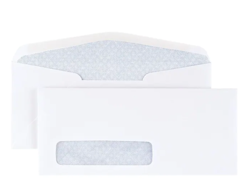 Staples™ Gummed Security Tinted Business 250 Envelopes, 4 1/8 x 9 1/2 by Vanessa Jane