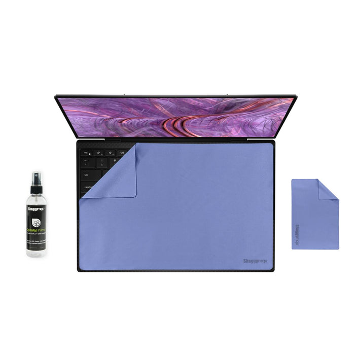 13" Laptop Screen Protector Keyboard Cover Microfiber & Cleaning Kit UnderWare Pac by ShaggyMax