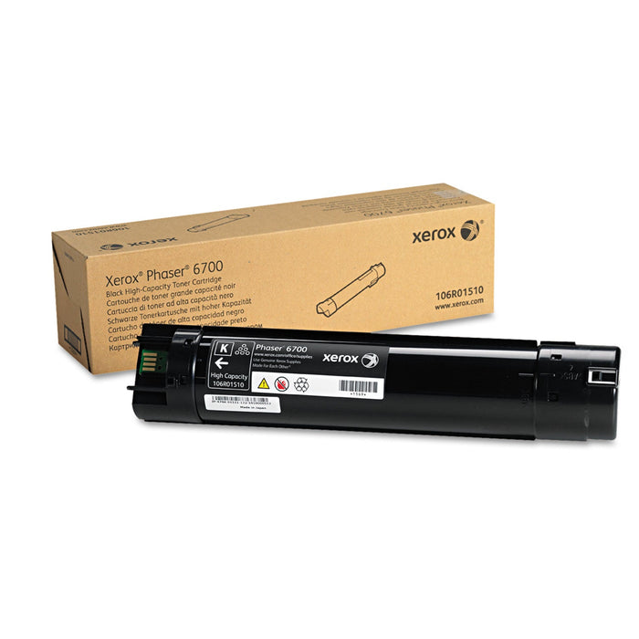 Xerox 106R01510 High-Yield Toner, 18,000 Page-Yield, Black