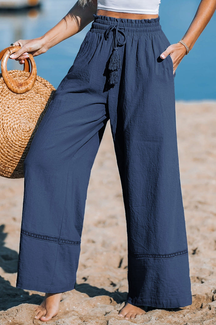 Cupshe Womens Tranquil Bay Pants by Vanessa Jane