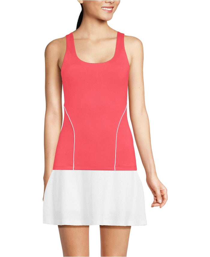 Lands End High Impact Scoop Neck Active Tank Top,XS by Vanessa Jane