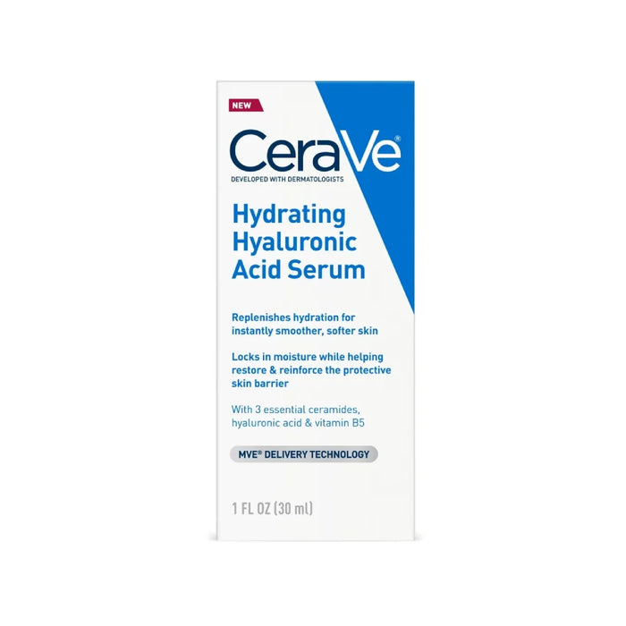 CeraVe Hydrating Hyaluronic Acid Face Serum – 1 Fl Oz by Pasteur Pharmacy