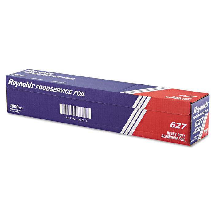Reynolds Wrap Heavy Duty Aluminum Foil Roll, 24" x 1,000 ft, Silver