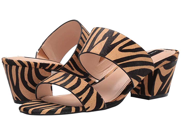 Steven by Steve Madden Womens Viviene Dress Mules, 8 Tiger by Vanessa Jane
