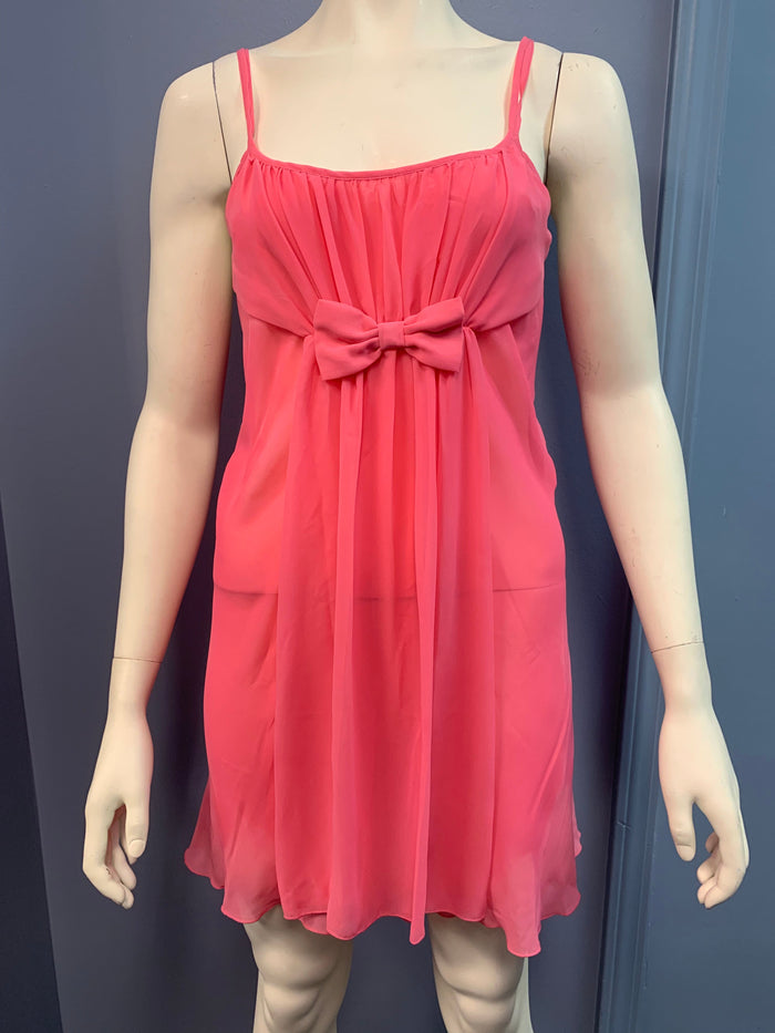 Flora Nikrooz Sleepwear Raven Chemise, Pink/L by Vanessa Jane