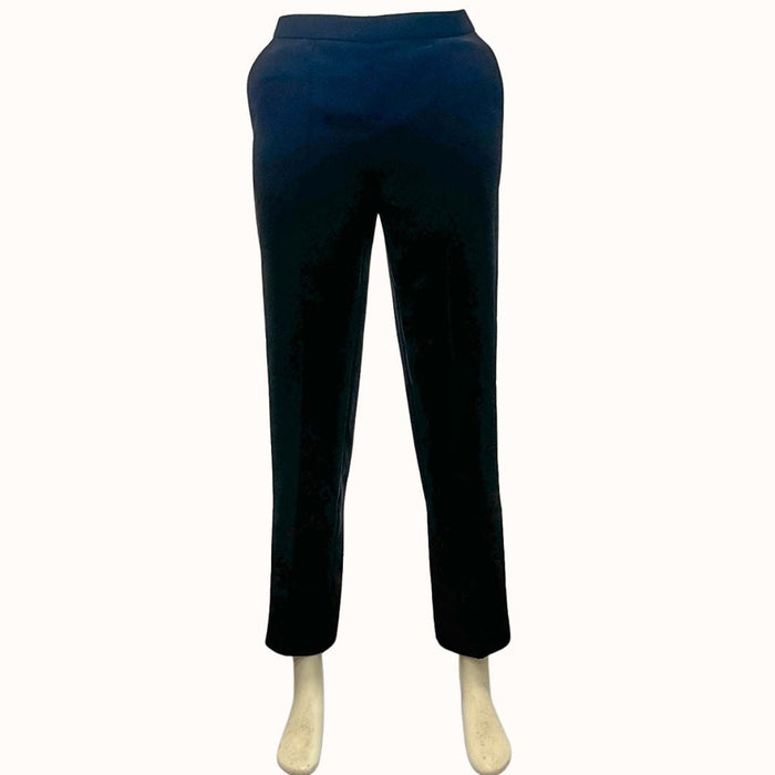 Tahari By ASL Womens Dress Pants Black Ankle Crepe Stretch,Size 2 by Vanessa Jane