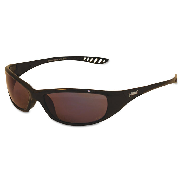 KleenGuard V40 HellRaiser Safety Glasses, Black Frame, Photochromic Light-Adaptive Lens
