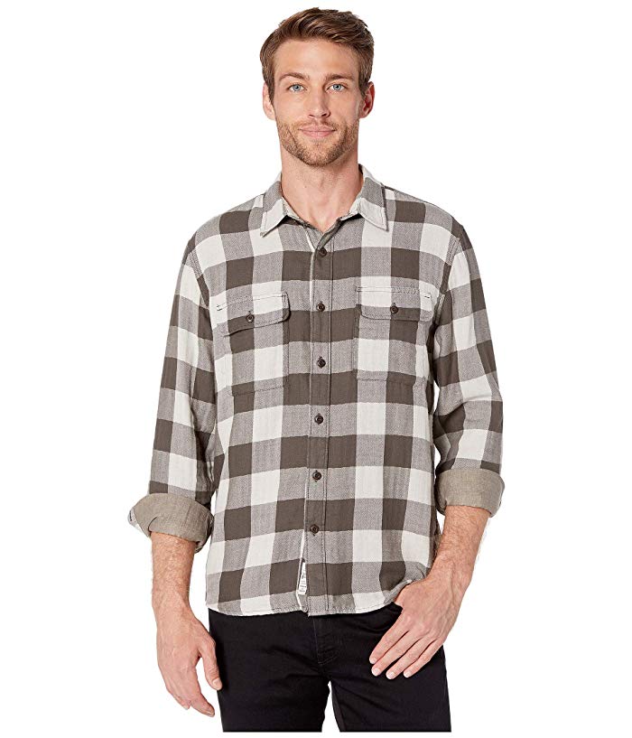 Lucky Brand Mens Buffalo Plaid Flannel Shirt, Size Medium by Vanessa Jane