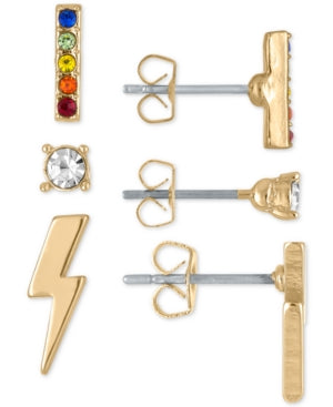 Rachel Rachel Roy Stud Earrings 3-Pc. Gift Set - Multi by Vanessa Jane