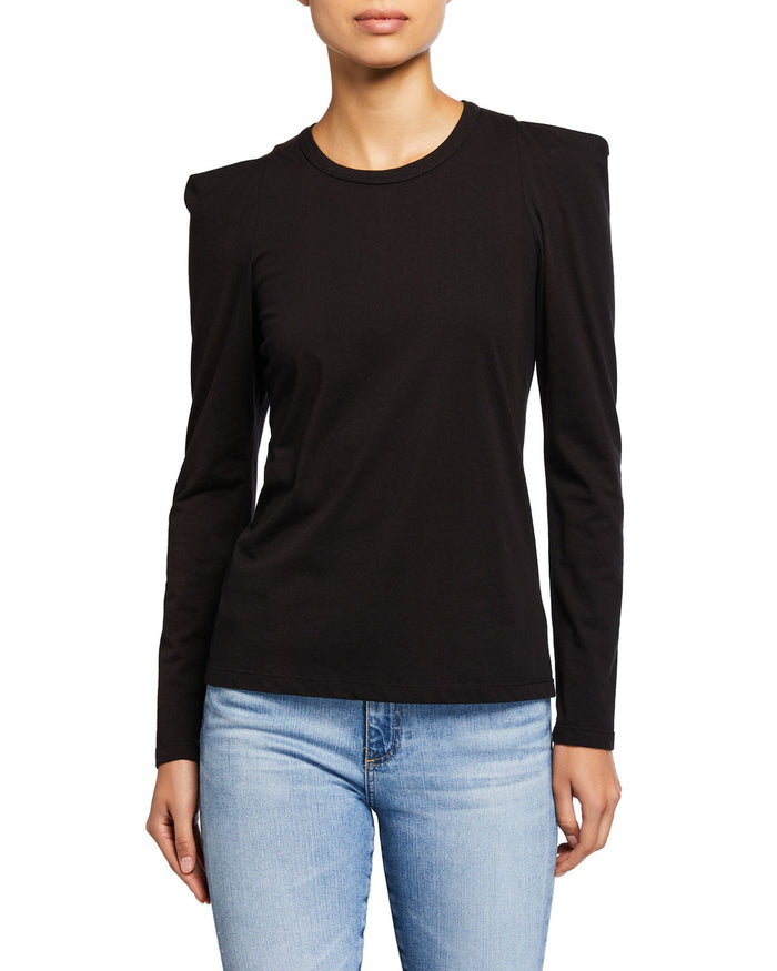 A.L.C. Charlotte Long-Sleeve Tee, Size Large by Vanessa Jane