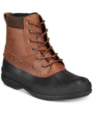 Weatherproof Mens Luke Leather Closed Toe Ankle Cold Weather Boots by Vanessa Jane