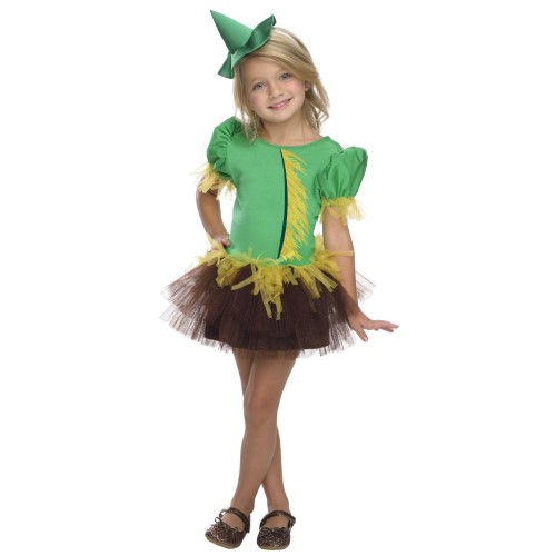 Wizard of Oz Scarecrow Toddler Girls Tutu Halloween Costume Size 1-2 Years by Vanessa Jane
