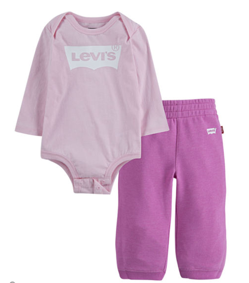 Levis 2 Pc Set Girls Logo Pant Set Baby, Newborn by Vanessa Jane