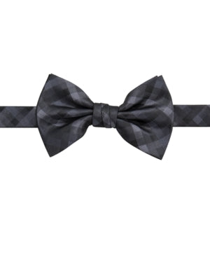 Ryan Seacrest Distinction Mens Aster Check Bow Tie by Vanessa Jane