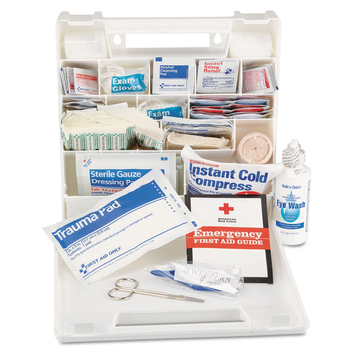 Impact First Aid Kit for 50 People, 194 Pieces, Plastic Case