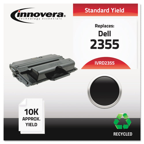 Innovera Remanufactured Black Toner, Replacement for 331-0611, 10,000 Page-Yield
