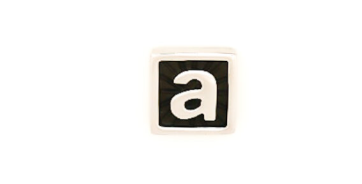 Emarvanay Jewelry Interchangeable Magnetic Enamel Charm Letter A by Vanessa Jane