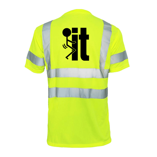 F It - Reflective Safety T-Shirt by Armed American Supply