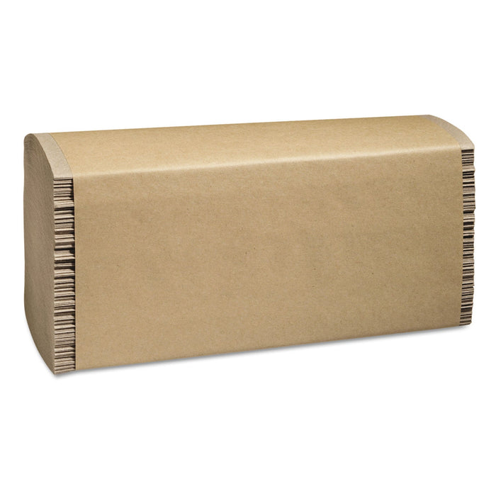 Marcal PRO 100% Recycled Folded Paper Towels, Multi-Fold, 9.5 x 9.25, Natural, 250/Pack, 16 Packs/Carton
