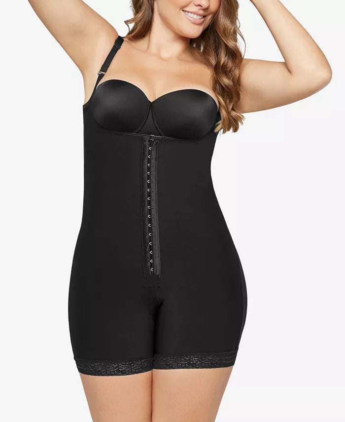Leonisa Womens Firm Compression BoyShorts Body Shaper with Butt Lifter by Vanessa Jane