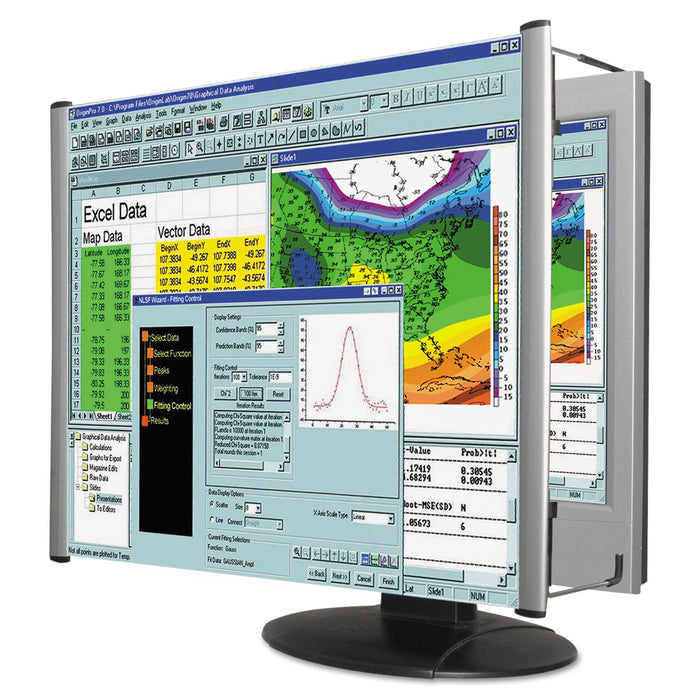 Kantek LCD Monitor Magnifier Filter, Fits 22" Widescreen LCD, 16:9/16:10 Aspect Ratio