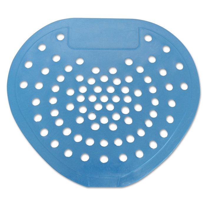 HOSPECO Health Gards Vinyl Urinal Screen, Mint Scent, 7.75 x 6.88, Blue, Dozen