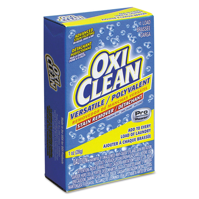 OxiClean Versatile Stain Remover Vend-Box, 1-Load, 1oz Box, 156/Carton
