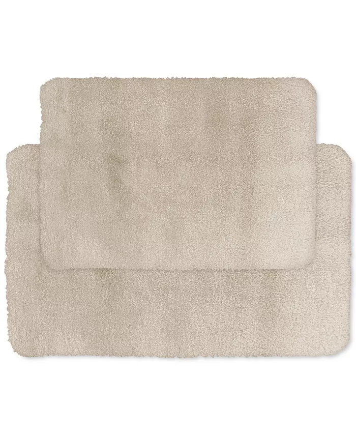 Villa Luxe 2-Pc. Faux-Fur Memory Foam Bath Rug Set by Vanessa Jane