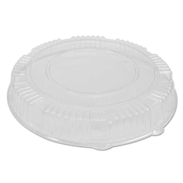 WNA Caterline Dome Lids, 18" Diameter x 2.75"h, Clear, Plastic, 25/Carton