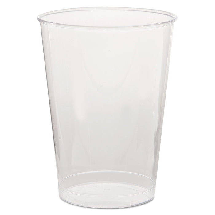 WNA Comet Plastic Tumbler, 7 oz, Clear, Tall, 25/Pack, 20 Packs/Carton