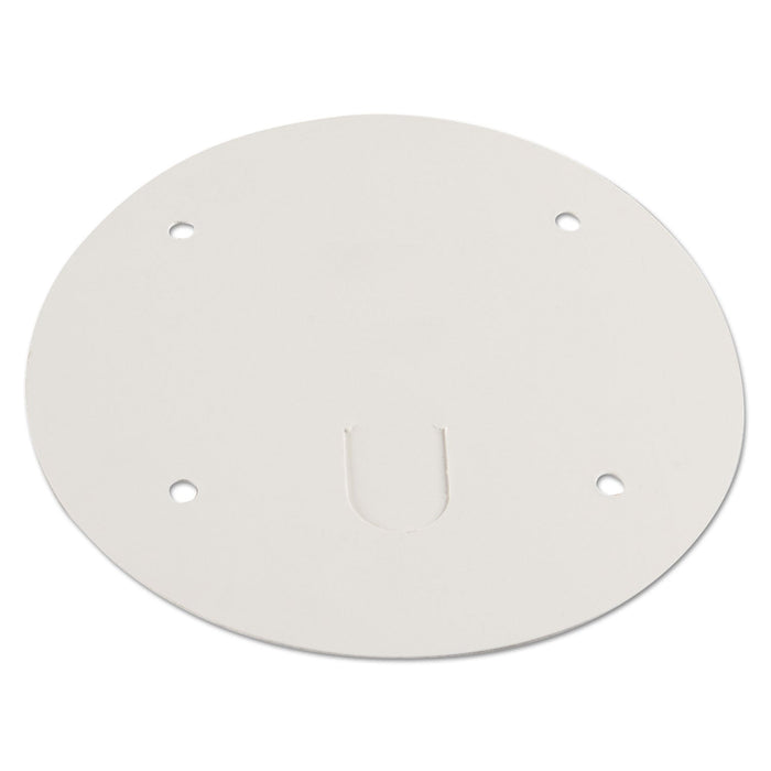 Dart Paper Tab Lids for Buckets, White, Fits 53 oz Buckets, 600/Carton