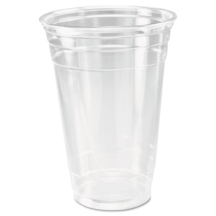 Dart Ultra Clear Cups, 20 oz, PET, 50/Bag, 12 Bags/Carton