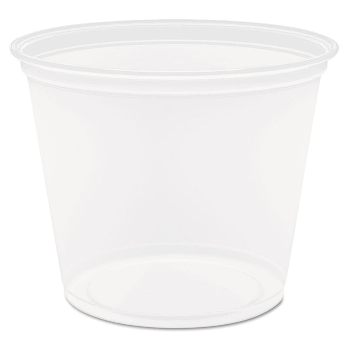 Dart Conex Complements Portion/Medicine Cups, 5.5 oz, Translucent, 125/Bag, 20 Bags/Carton