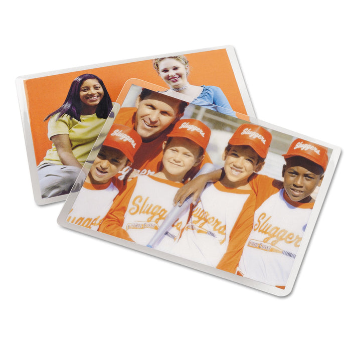 GBC UltraClear Thermal Laminating Pouches, 3 mil, 9" x 11.5", Gloss Clear, 100/Box
