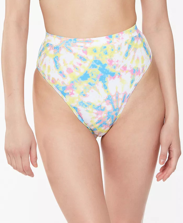 Jessica Simpson Tie-Dyed High-Waist Bikini Bottoms Women’s Swimsuit by Vanessa Jane
