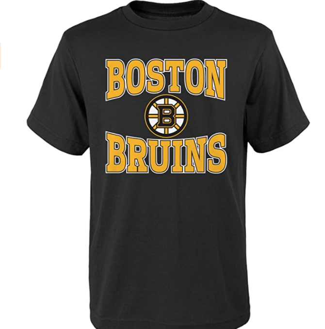 NHL Youth Boys Boston Bruins Team T-Shirt, Size Large by Vanessa Jane