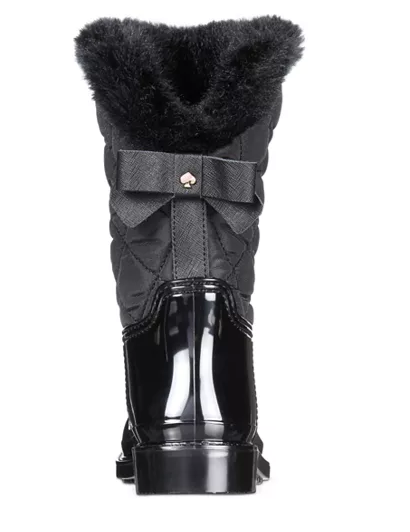 Kate Spade Womens Reid Quilted Faux Fur Winter Boots, Size 6M by Vanessa Jane
