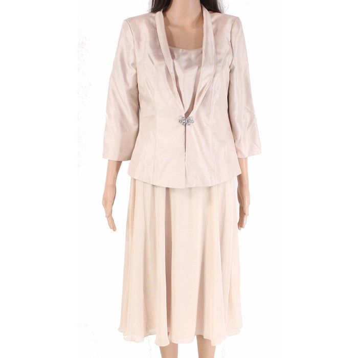 Jessica Howard Womens Embellished Evening Jacket, Size 8 by Vanessa Jane