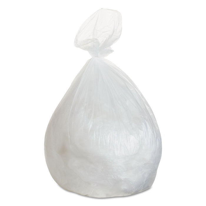 GEN High Density Can Liners, 56 gal, 13 microns, 43" x 46", Natural, 200/Carton