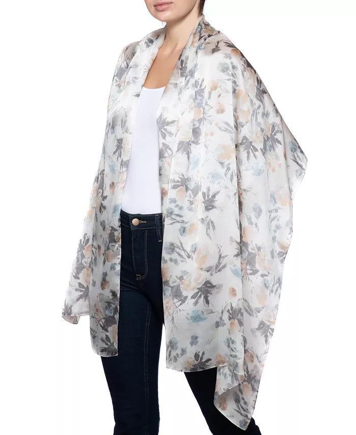 Inc International Concepts Floral Reflections Wrap, One Size by Vanessa Jane