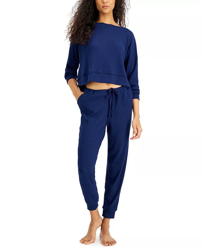 Jenni Waffle Knit Pajama Top by Vanessa Jane