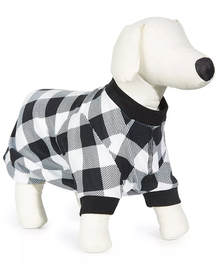 Family Pajamas Matching Pet Check-Print Bandana, Size Small by Vanessa Jane