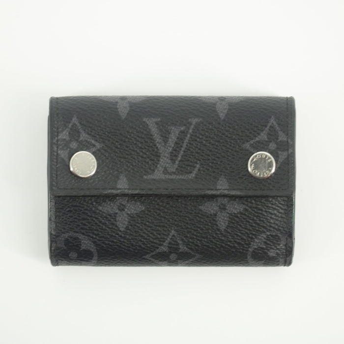 Louis Vuitton Monogram Eclipse Discovery Compact Wallet #1958 by Bolt Boutique