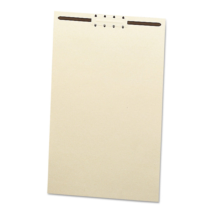 Smead File Backs with 2" Capacity Prong Fasteners, Legal Size, Manila, 100/Box