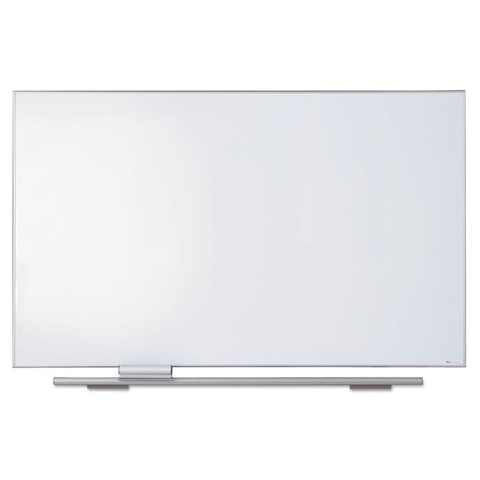 Iceberg Polarity Magnetic Porcelain Dry Erase White Board, 72 x 44, Aluminum Frame