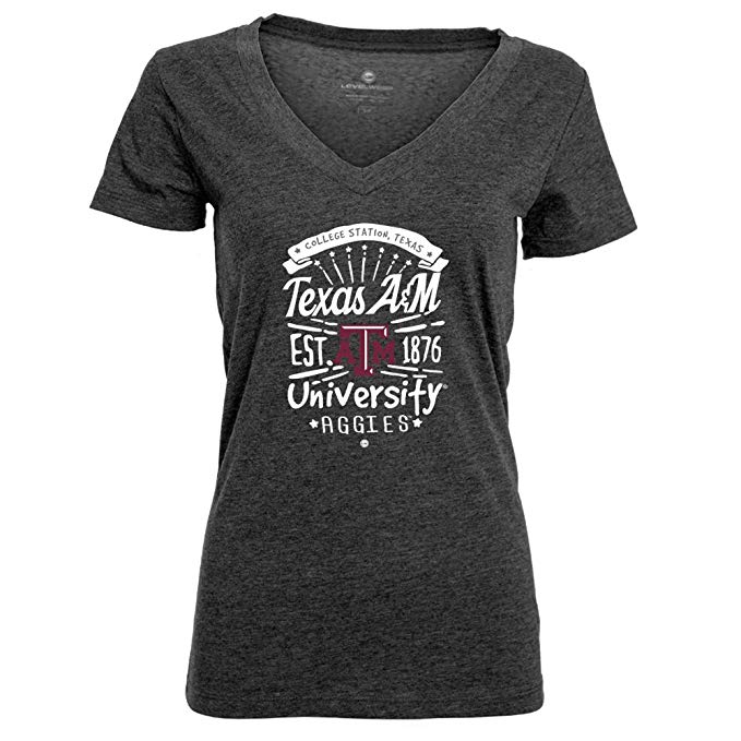 Levelwear NCAA Texas AM Aggies Women Anthem Entice Ladies Tee, Small by Vanessa Jane