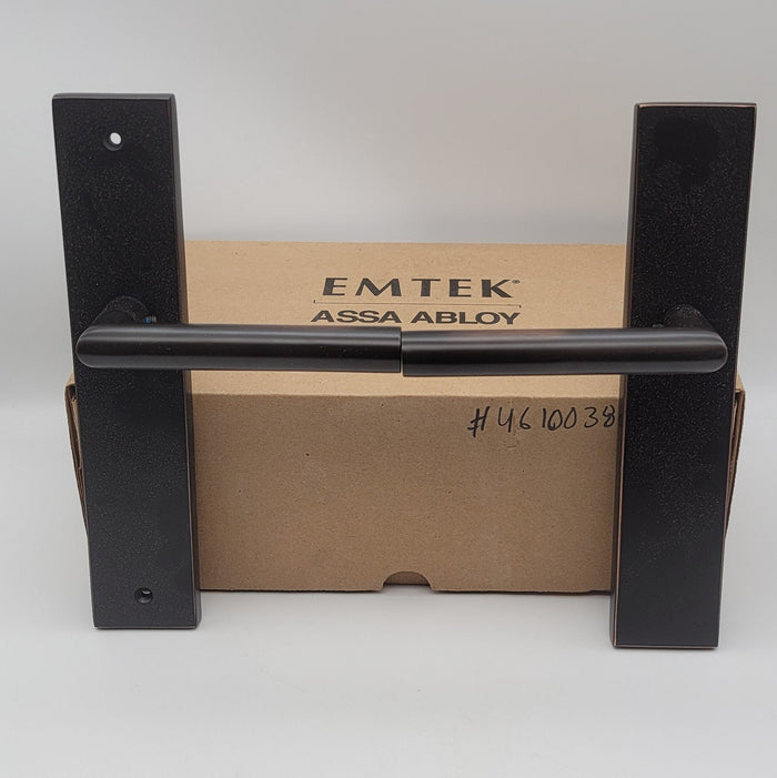 Emtek Unkeyed Dummy 10x2 inch Stretto with Stuttgart Lever by Vanessa Jane