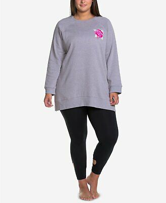 Soffe Curves Womens Plus Size Oversized Sweatshirt by Vanessa Jane