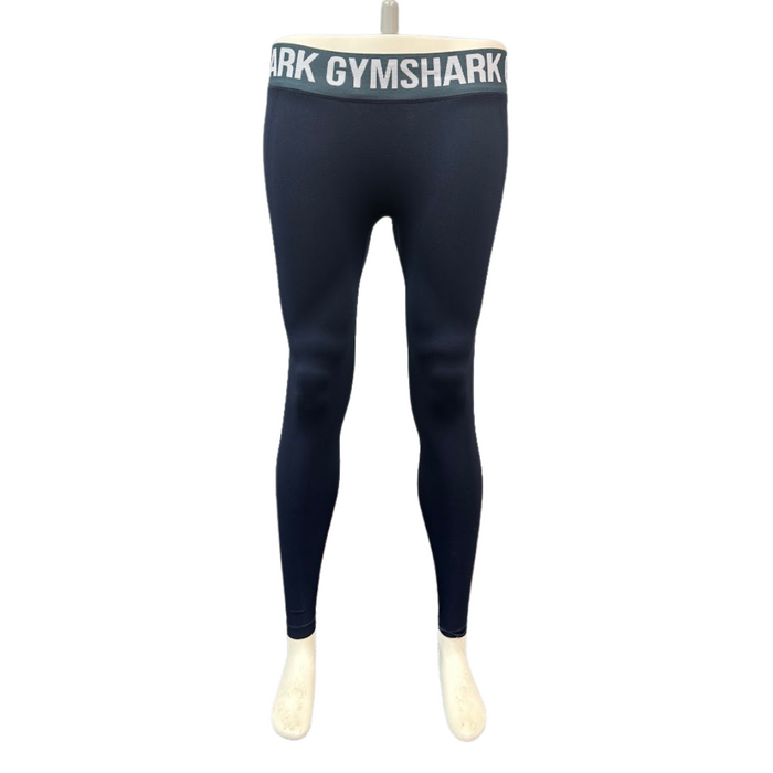 Gymshark Flex Low Rise Leggings Navy, Size Small by Vanessa Jane